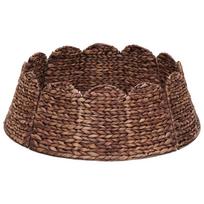 vidaXL Kalėdų Medžio Apykaklė Apvali Ruda Skersmuo 90 x 28 cm