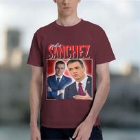 2026 New Model Men Tshirt Peo Sanchez Spain Psoe Humor Cotton Tee Short Sve Perro Sanxe Sanche G T Shirt Crewneck Merchandise XL black