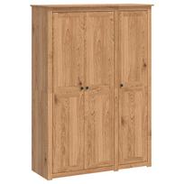 vidaXL Spinta PANAMA Medus 131,5 x 50 x 185 cm Pušies medienos masyvas