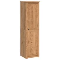 vidaXL Spinta PANAMA Medus 51 x 50 x 185 cm Pušies medienos masyvas