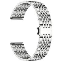 18/20/22mm nerūdijančio plieno apyrankė, skirta Garmin 170 70 265 265S 570 Venu 4 3 3S; dirželiai, skirti Huawei GT 6 Pro Runner 2 Amazfit apyrankė 22mm white