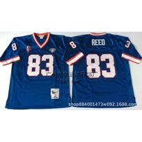 Retro Vintažiniai Buffalo Bills Futbolo Marškinėliai Vyriški Trumpomis Rankovėmis Medvilnės Mišinio Regbio Marškinėliai Gerbėjų Apranga XXXL
