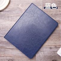 Leather Case IPad Mini 6 8.3 Inch With Pencil Holder Shockproof Full Cover Stand Sleep/Wake Function Business Style with right pen slot mėlyna