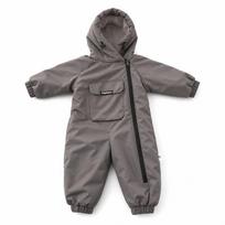 Waterproof Kids Snow Suit Thick Fleece Lined Winter Jumpsuit Outdoor Jumpsuit  Skiing 110cm pilka