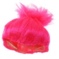 Cartoon Cute Flame Elf Wig Magic Pixie Party Costume Cosplay Pink pink
