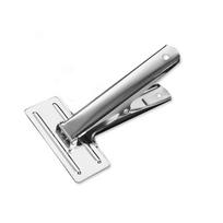 Steel Binder Clip Heavy-Duty Document Binding Clip Voucher Binding Clamp  Single Pack sidabras