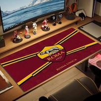 AS Roma Color Mouse Pad Large Gaming Table Cushion Non-slip Laptop Tablet Big Mousepad XXL Mat Mini PC Playmat With Lock edge 30cmx80cm(11.8x31.5inch)