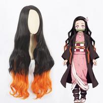 Anime Uzui Tengen Kochou Kanae Kamado Nezuko Kanroji Mitsuri Rui Hashibira Inosuke Sabito Cosplay Wig Only Size gray