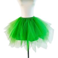 40cm Adult Tutu Skirt with Liner Cosplay Skirt Tulle Skirt Halloween Costume Skirt  Halloween Party 2 green