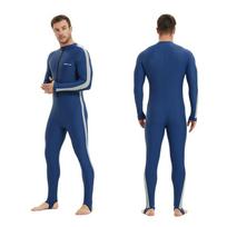 Mens Quick-Dry Dive Suit Lightweight Wetsuit Snorkeling Surfing Swimming UV Protection Long Sleeve Small