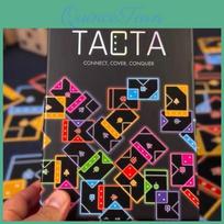 Game 1 Tacta Set Board 26 Players Fast Paced Card Game Funny Strategy Shape Matching Party Game Family Gathering Leisure Cards