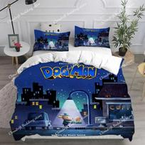 Cartoon Dog Man Duvet Cover Pillowcase Bedding Set Adult Boy Girl Bedroom Decoration Children Gift Single Double Large Size 70x133cm 2pcs white