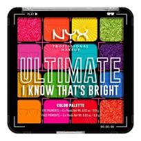 Nyx Ultimate Shadow Palette Bright 12.8G red