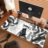 Naruto Mouse Pad Anti Selip Desk Mat Large Mousepad Komputer Long Mouse Pad 800x300x2mm