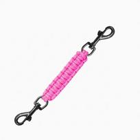 Pet Double Head Safety Clip Dog Seat Belt Adapter, Claw Design Connector For Collar Harness Vest, Safe Accessory For Dog Walking rožinė