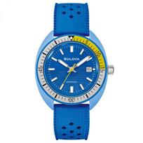 BULOVA Watch Archives Series Snorkel 98B445 Devil Diver Blue Blue Tang [BULOVA] Men's [Official Import] blue