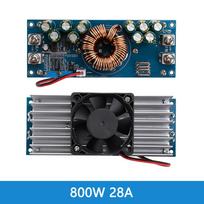 800W 1200W 1500W DC-DC Step-Down Module 28A 30A 50A Adjustable Step-Down Power Module Constant Voltage Power Module Buck Module