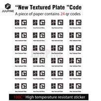 For Bambu lab Build Plate QR CODE Replacement Bambulab QR code Sticker for Bambulabs X1C Third Party Build Plates 2pcs