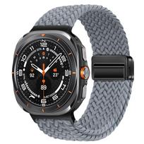 Magnetic Braided Band For Samsung Galaxy Watch Ultra Strap 47mm Nylon Pulseira Belt Bracelet Correa Galaxy Watch 2026 ultra 2 Galaxy watch ultra gray
