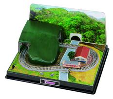 Rokuhan Z Gauge Z Shorty Mini Layout Set Tunnel Type Railway Model Supplies SS002-1 black