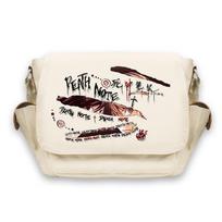 Death Note Crossbody Bag Waterproof Oxford Fabric Casual Shoulder Men Death Note Gray Shoulder Bag 09