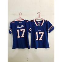 Buffalo Bills Youth Football Jersey Boys - Cotton Blend Performance Sportswear Season Team Apparel S white