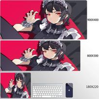 Ellen Joe Mouse Pad Zenless Zone Zero Esports Payers Game Teclado Mat XXL Large Computer Laptop Nonslip Keyboard Game Desk Mat 30x80x0.2cm