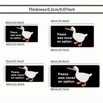 Goose Meme Mouse Pad Large Computer Office Game Table Mat XXL Rubber Anti-slip Stitched Edge PC Keyboard Mats Washable Desk Pads 600x300x2mm gray