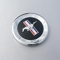 Mustang Trunk Rear Lid Emblem Badge Gas Cap Anniversary Logo 59  Chrome Logo Mustang