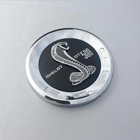 Mustang Trunk Rear Lid Emblem Badge Gas Cap Anniversary Logo 59  Chrome Logo Shelby GT500