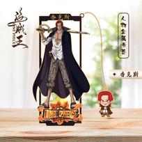 ONE PIECE Metal Hollow Bookmark Ace Zoro Boa Hancock Anime Cosplay Gift Study Stationery