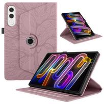 Skirta Lenovo Yoga Tab 11.1 dėklas Tb710fu 360 besisukantis reljefinis atlenkiamas stovas planšetinio kompiuterio dangtelis Funda Lenovo Yoga Tab dėklui 11.1 colio For Yoga Tab 11.1