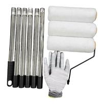 170/205/240cm Paint Roller Extension Pole Detachable Latex Paint Brush Set  Household Use 6 segments 240 cm