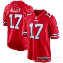 Legendary Second-Gen Football Jersey Bills 14 Diggs 17 Allen Team Embroidered Short Sleeve 2