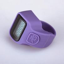 LCD Display Digital Finger Counter Running Timer Digit Counter  Fitness Tracking šviesiai violetinė spalva