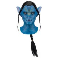 Halloween mask latex hood luminous same avatar hood cosplay bar dance COS 40800 gray