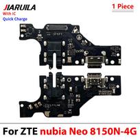 Usb Dock Charger Connector Flex For ZTE Nubia Music Nubia Neo 1 Nubia Neo 8111N Nubia Neo 1G Charging Board Flex Ports black