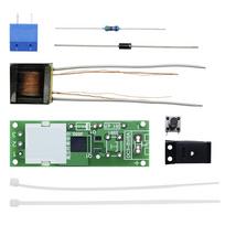 3-5V High Voltage Generator DIY Kit Arc Igniter Lighter Kit Arc Cigarette Lighter Module 20KHz Frequency With 18650 Battery Box