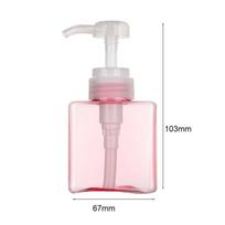 Household Plastic Shower Gel Shampoo Hand Sanitizer Soap Dispenser Liquid Pump Container 250ml
