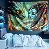 Avatar Print Tapestry, Lightweight Wall Hanging, for Bedroom, Dorm, Living Room, Home Art Decor - Birthday Christmas Gift for Friends 180cmx230cm