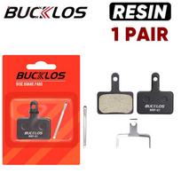 BUCKLOS BRP-01 Disc Brake Pads Resin Semimetallic MTB Hydraulic Brake Pads for SHIMANO B01S B05S Bicycle Brake Pad for M525 M395