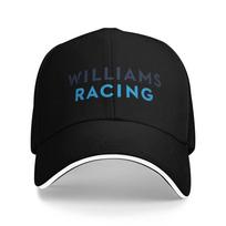 Williams Racing  Merch Unisex Baseball Caps  Trucker Hat Retro Daily Headwear Adjustable Snapback Hat One Size black