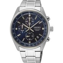 SEIKO Quartz Chronograph Watch SSB377P1 Men's gray