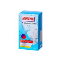 Effervescent Toilet Cleaning Tablets: Powerful Descaler, Yellow Stain Remover, Deodorizer, and Odor Eliminator. blue