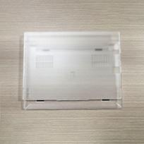 Kietas PC dėklas nešiojamam kompiuteriui Lenovo ThinkBook 14 2025 - Matinis permatomas baltas apsauginis dangtelis Fits ThinkBook 16 2024-2025 white