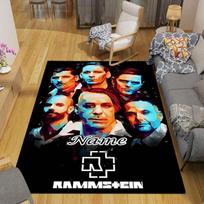 Custom 1Pc Rammstein Metal Music Band Rug Office Carpet Indoor Outdoor Entrance Doormat Nonslip Soft And Comfortable Living Room D2915231 70cmx100cm