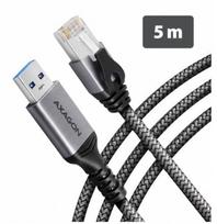 AXAGON ADE-AM50 USB-A 5Gbps - Gigabit Ethernet adapter with integrated CAT6 RJ-45 network cable (5 m), Asix AX88179B