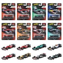 Hot Wheels Premium Race Assortment 8 Miniature Vehicle Toys of Ages - (Box 8) - 14+ - Multi-color (HRV11-986L) gray