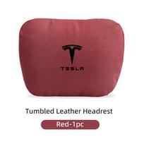 Automobilio interjero sėdynės galvos atramos kailinė kaklo pagalvėlė juosmens atramos priedai Tesla Model 3 Model S Model X Model Y Roadster