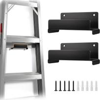 Heavy Duty Garage Wall Mount Ladder Hook Storage Rack Step Extension Ladders Chairs Patio Furniture Garage Storage Organizer